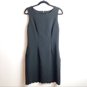 Scalloped Hem Little Black Dress by Merona